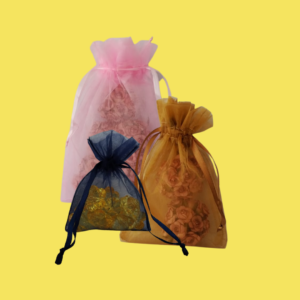 Bolsa de organza